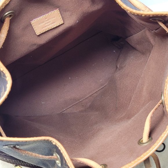 LOUIS VUITTON Monogram Canvas Backpack Sac Ad Bosp - Picture 9 of 16